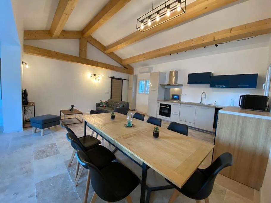 Villa Cigalons En Pleine Pinede Avec Piscine Chauffee De Mai A Septembre Auriol Exteriér fotografie