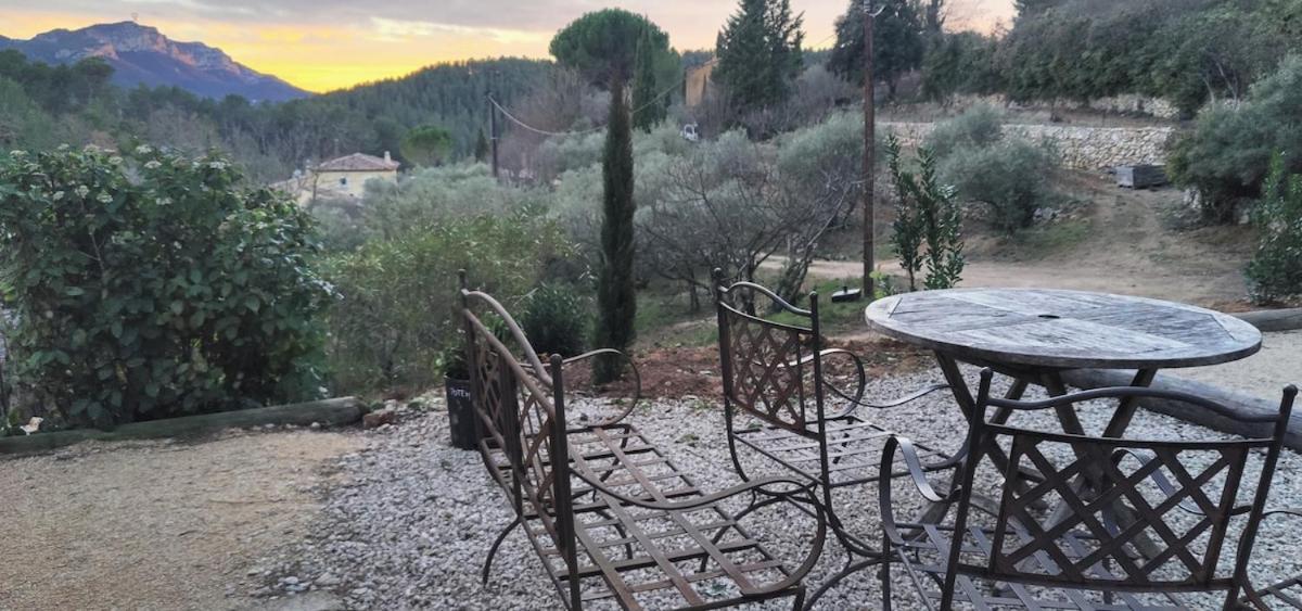 Villa Cigalons En Pleine Pinede Avec Piscine Chauffee De Mai A Septembre Auriol Exteriér fotografie