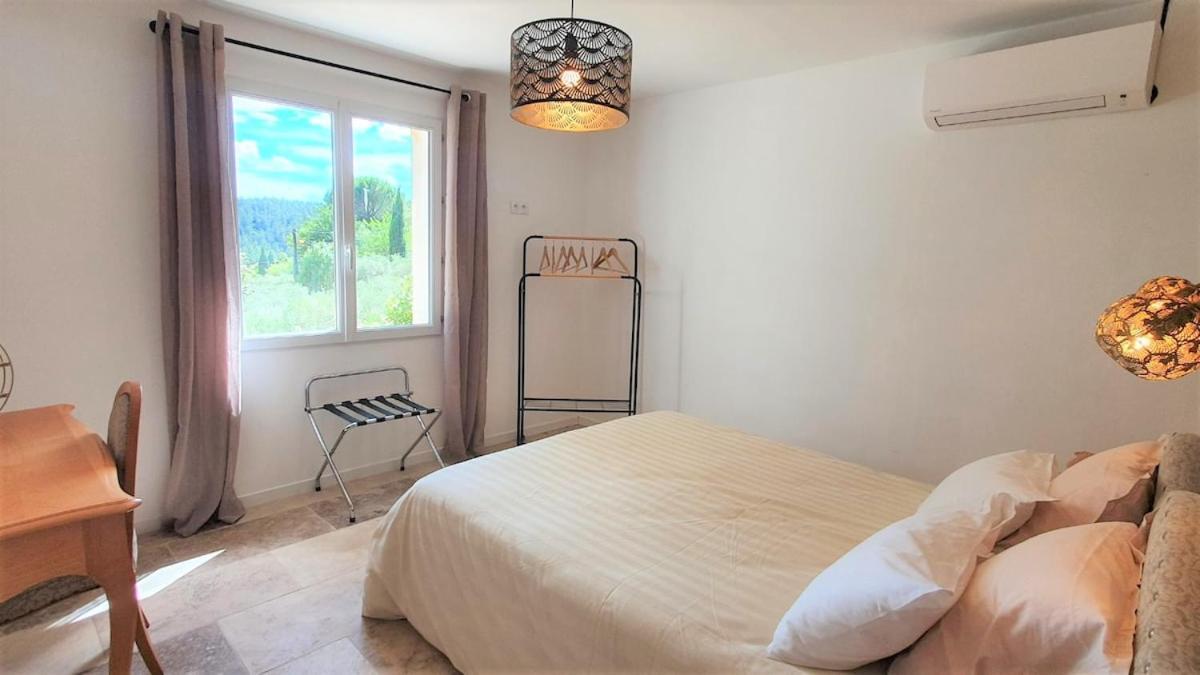 Villa Cigalons En Pleine Pinede Avec Piscine Chauffee De Mai A Septembre Auriol Exteriér fotografie